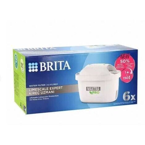 Filtres à eau BRITA MAXTRA PRO Expert en eau dure, 6 unités.