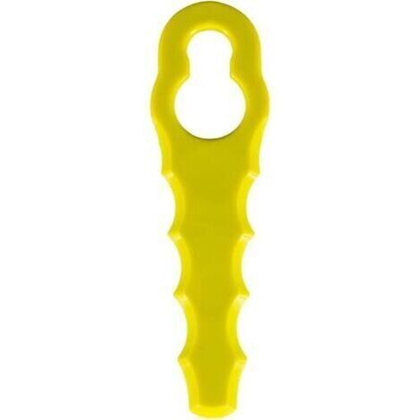 Lot de 50 Lames de Rechange compatible pour Coupe Bordure, Têtes Double Lames Dentelées RAC155 RAC157 RAC158 (1/4)