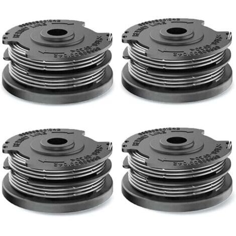 4 pièces de bobines de fil pour bobines de coupe-herbe Bosch, bobine de remplacement de fil en nylon pour coupe-bordures Bosch F016800351 ART 24, 27, 30 et ART 30-36 LI (6,1 m x Ø1,65 mm)--TRIMEC (1/5)