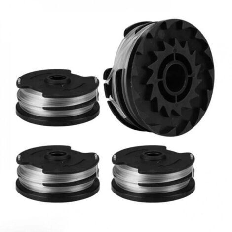 4pcs bobines de fil de rechange pour LIDL Parkside, fil de nylon de rechange pour coupe-bordures LIDL Parkside, coupe-bordures PRTA 20-Li A1,B2,C3,PRT 550 A1,A3,PRT 300 A1-2 x 4 m 1,6 mm (1/5)
