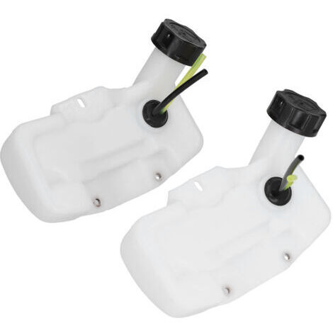 2 Pièces Réservoir De Carburant En Plastique Avec Tuyau Pour Tronçonneuse Et Coupe-Bordures - Accessoire Idéal Pour Les Modèles 34 - (1/5)