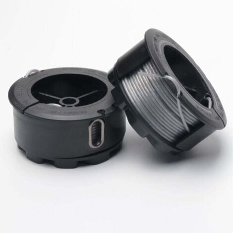 2 pièces Bobine Fil pour BOSCH UniversalGrassCut Coupe Bordure 18 18-26 18-260 F016800570 avec Couverture (1/4)