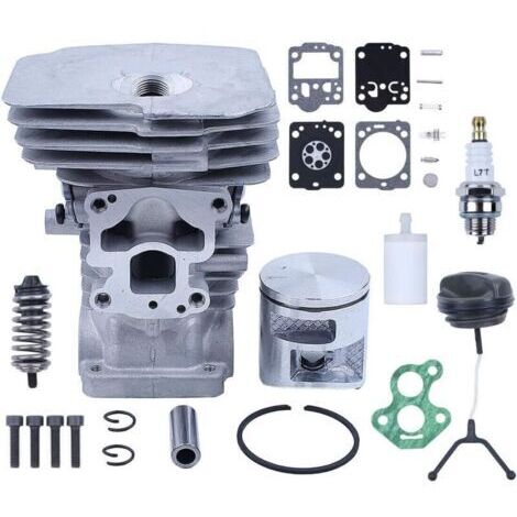 Pièce de rechange générique pour kit de segments de piston de cylindre d'alésage 41 mm, compatible avec les tronçonneuses Husqvarna 435 435e 440e 440e II (1/4)