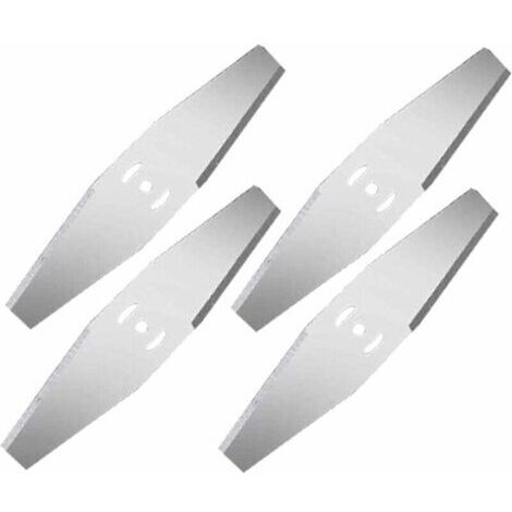 Remplacement des Têtes de Lame de Coupe-Herbe Tondeuse à Gazon Lames de Débroussailleuse Têtes de Lame De Désherbant(Blade x 4) (1/4)