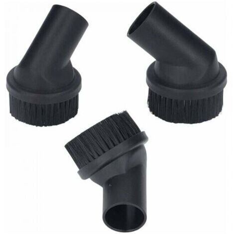 3 pièces aspirateur Brosse Ronde, 35mm/1.38in diamètre intérieur Brosse à poussière Ronde Accessoire pour aspirateur pour Nettoyer Les lacunes du canapé (1/4)