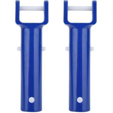 2pcs poignée de tête en v Forme Clip Brosse poignée de la tête de Remplacement Piscine Accessoires (1/5)