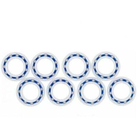Lot de 8 roulements à Billes adaptables pour Roue de Polaris 280 180 Robot Nettoyeur de Piscine C60 C-60,Dolaso (1/4)