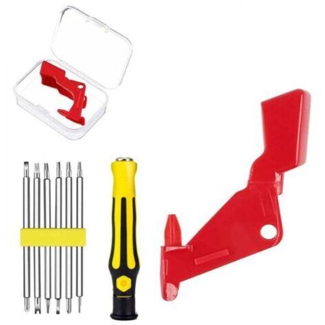Bouton de déclenchement durable pour aspirateur Dyson V11/V10, outil de réparation de bouton d'alimentation amélioré (avec tournevis) (1/4)