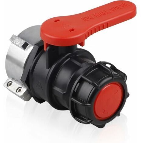 Adaptateur et vanne de réservoir IBC : robinet RTGPT DN50 (75 mm). (1/5)