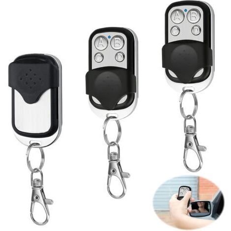 Télécommande universelle 433.92 MHz – Contrôle sans fil jusqu'à 50m – Compatible 4 boutons – Duplicateur de codes pour garage et portail (1/4)
