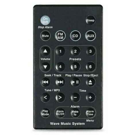 Système de musique Bose Wave de remplacement, système sonore, télécommande Awr1b1 Awr1b2 Awrcc1 Awrcc2 Awrcc3 Jalleria (1/4)