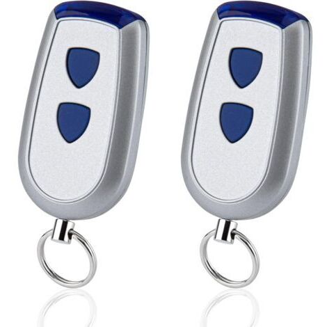 Lot de 2 télécommande 433MHz Compatible avec Normstahl Crawford EA433 2KM Micro,EA433 2KS,EA433 4KS,RCU 433-2,RCU 433-4,NOO2800 Micro (1/4)