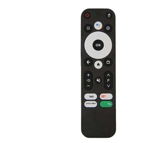 Remplacer la Télécommande Vocale pour KM2 plus Android 4K UHD TV Box Bluetooth Voice Remote Noir (1/4)