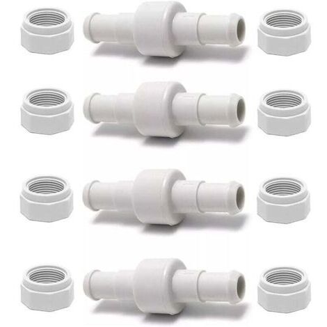 Tuyau de nettoyage pivotant D20 avec écrou D15 - Pièce de rechange pour Polaris 280 380 180 - Accessoires de nettoyage de piscine (1/4)