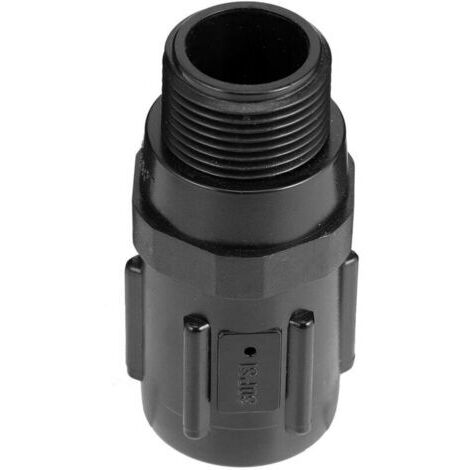 Garden Pressure Regulator 30 PSI 3/4 Hose Thread Drip Irrigation Pressure Reducing Valve for Irrigation Farm Park Garden (Black) (1/4)