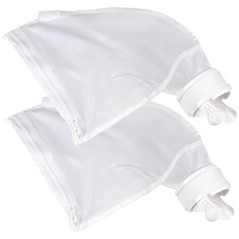 Sac de Nettoyeur de Piscine,Pochette en Nylon à Fermeture Eclair de Remplacement pour Les Pièces de Nettoyeur de Piscine Polaris 280 et 480 (2 Pack). (1/4)