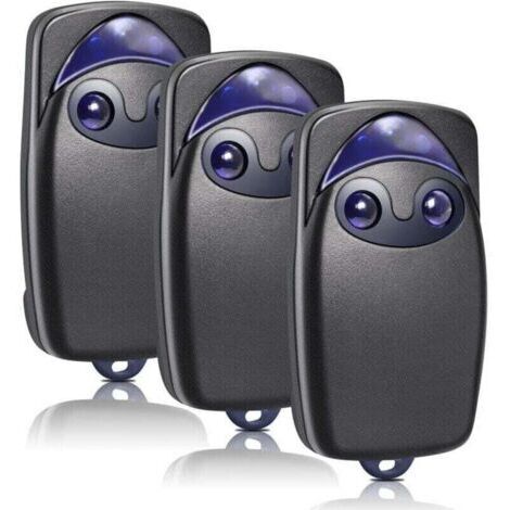 Telecommande Portail pour Flor-s, XU, 3PCS 433,92 MHz Telecommande Porte de Garage Compatible avec Flo2R-S, 2 Canaux - (1/4)
