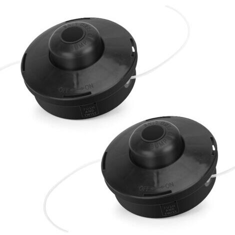 Tête de coupe universelle – Remplacement Weed Eater M10 x 1,25 LH, têtes de coupe-bordures à essence pour débroussailleuse, pièces Weed Eater compatibles avec Stih (2 pièces) (1/4)