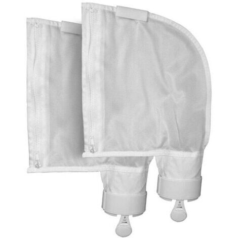 Lot 2 Sacs de Nettoyeur de Piscine, Sac à glissière pour Robot Piscine Remplacement de la Poche pour de Polaris 280&480 Nettoyeur Piscine (1/4)