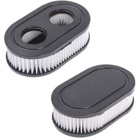 Filtre À Air Ovale Noir Pour Tondeuse MTD Lot De 2 Pièce BS 798452 (1/4)