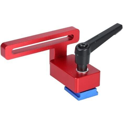 Butée de Rail de guidage en T, Butée de piste donglet, Butée de Rail de Guidage Pour Rail de Guidage Rails en T Travail du Bois, 30 Goulottes rails en T Travail du Bois (1/4)