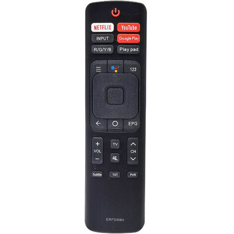 Applicable à HiSense ERF3A69 HERF3169H3169HTEDTV Télécommande TV TÉLÉCOMMANDE (1/4)