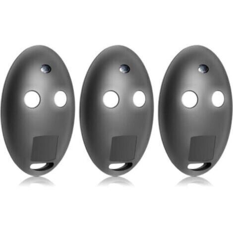 433,92 MHz Télécommande Portail pour MITTO2,2 Canaux Télécommande Porte de Garage pour MITTO 2/4,MITTO 2A/4A,MITTO B RCB 02/04, KLEIO B RCA 02/04,TRC1 / TRC2 / TRC3,Rolling Code(3PCS) (1/4)