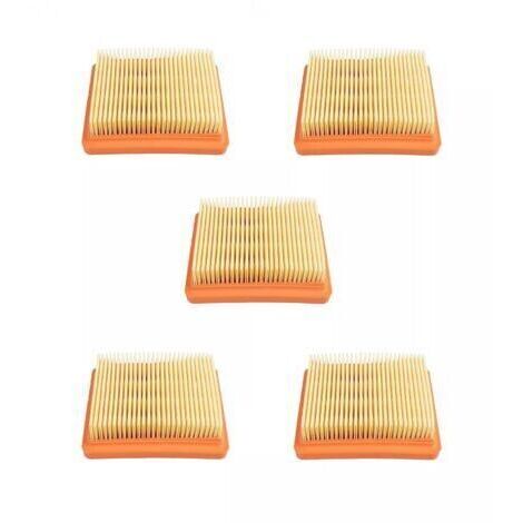 Paquet de 5, pièce de filtre à air 4180-141-0300 compatible avec de nombreux modèles de tondeuses à cordes Stihl pour FS89 FS91 FS111 FS131 4180 141 0300 (1/4)