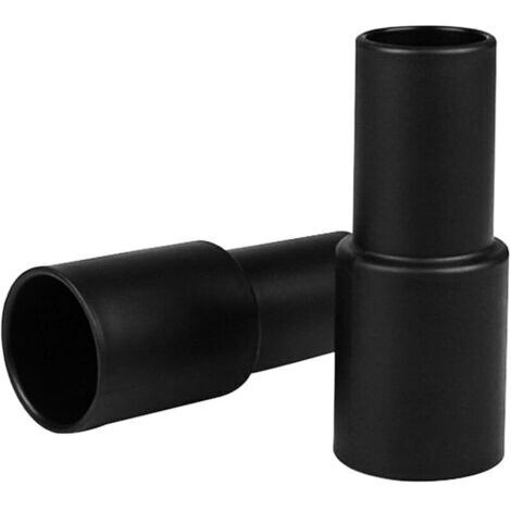 Adaptateur d'aspirateur 35 mm (1-3/8 po) à 31 mm (1-1/4 po) pour brosse de diamètre intérieur 32 mm pour tube de diamètre extérieur 35 mm, adaptateur de tuyau d'aspirateur en plastique (lot de 2) (1/4)