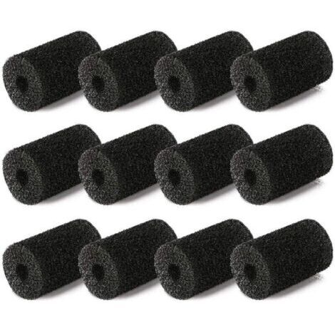 Pièces de rechange pour nettoyeur de piscine Ulisemfor Polaris, lot de 12 : brosse de rechange pour tuyau et filtre (1/4)