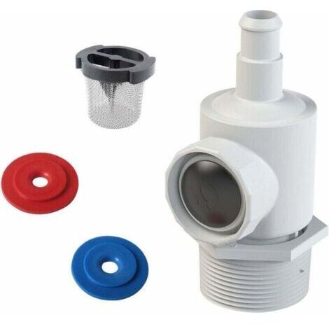 9-100-9001 Kit de Raccordement Mural Universel Compatible avec Polaris 180 280 380 Robot Nettoyeur de Fonds Piscine Automatique avec 6-504-00 Filtre Mural (1/4)