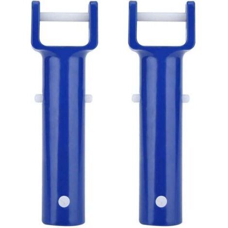 2pcs poignée de tête en v Forme Clip Brosse , XU,poignée de la tête de Remplacement Piscine Accessoires - (1/4)