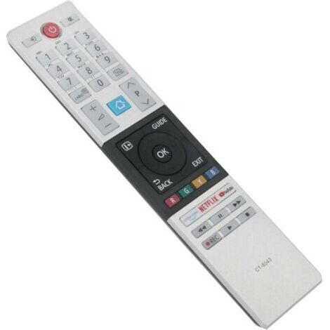 CT-8543 Télécommande de remplacement-RC42151P 30101775 Télécommande pour Toshiba TV 32W2863DG 32W2863DA 40L2863DG 43V5863DG 43B6863DG 49L2863DG 49U6863DG 49V5863DG 55V5863DG 55U7863DA (1/4)