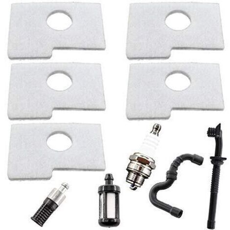 5X Filtre à Air pour Stihl MS180 MS170 018 017 MS 180 170 remplacer 1130 124 0800 1130 358 7700 Tronçonneuse et Autres accessoires (1/3)