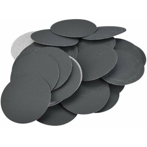 Jeffergarden 50pcs (1500) Disques de Ponage Tampons 50mm Papier Poncer Assorti Ponage Papier de Polissage Granularit pour Ponceuse Orbitale Alatoire (1/5)