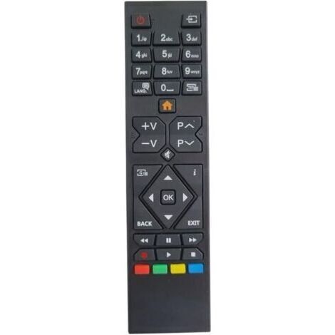 Télécommande RC-39105 compatible avec les marques Bush, Telefunken, Finlux, Edenwood, Grandin, Hitachi, Prosonic, Vestel, XF32B301-W, XH28A101D-W et D32H285X4CW. (1/4)