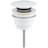 BONDE DE LAVABO UNIVERSEL CLIC-CLAC REA GOLD--blanc