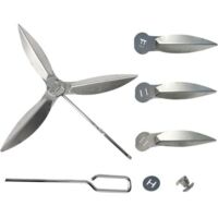 Kit de nettoyage en un clic de 18,5", Weber Grills 90992 3618 7443 307443 307408 90719 Pièces de rechange pour gril 7444 Kit de nettoyage en un clic