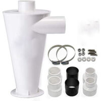 Dépoussiéreur à cyclone,Aspirateur séparateur collecteur de filtre,Kits d’accessoires Dépoussiéreur à cyclone,Cyclone Filtre pour aspirateur Collecteur de Poussière Séparateur Industriel