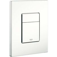 Pour plaque de commande de toilettes Grohe Skate Cosmopolitan, blanc (38732SH0)