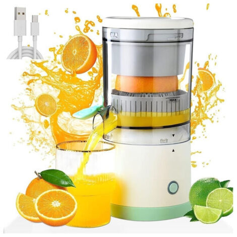 Presse-agrumes électrique, extracteur de jus d'orange automatique, presse-fruits frais pour la cuisine.