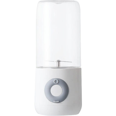 Mini blender portable individuel pour smoothies, machine à glaçons, mixeur à glaçons, chargeur USB, 6 lames, (1/2)