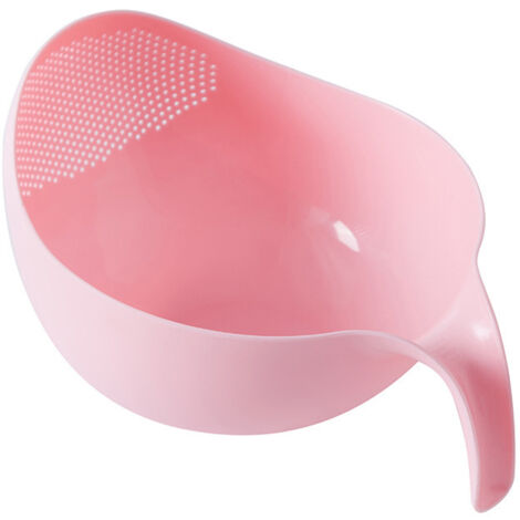 Filtre de cuisine, passoire et écumoire, panier passoire rose multifonctionnel –