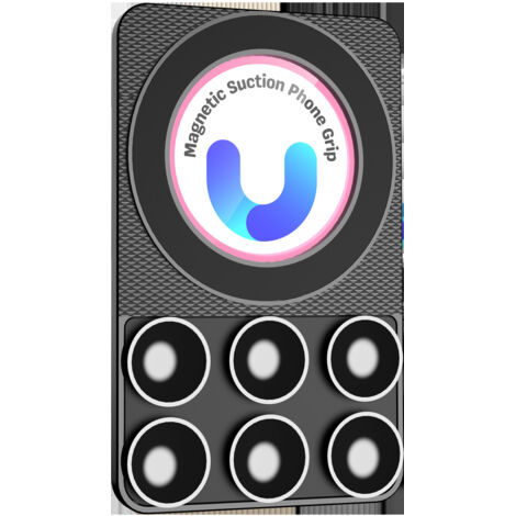 Support de téléphone de voiture magnétique à double ventouse (1/4)