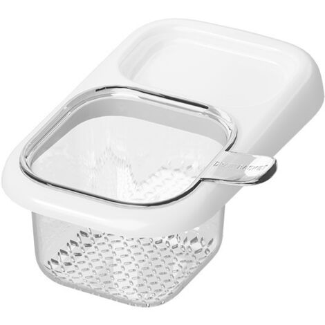 Panier de vidange pour lave-vaisselle, filtre d'évier ABS/PET, blanc (1/5)