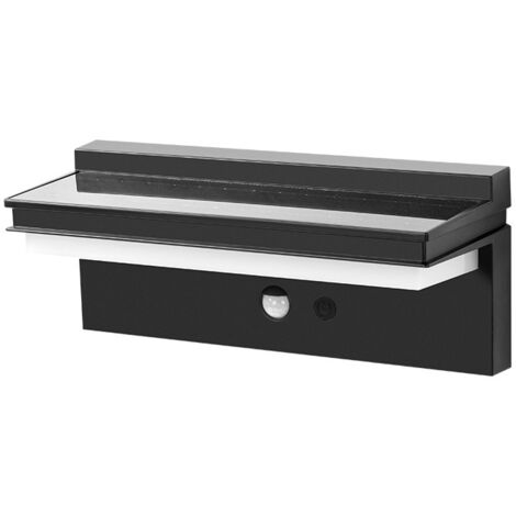 Applique solaire murale à 73 LED, détecteur de mouvement, IPX5, pour jardin/garage extérieur (1/5)