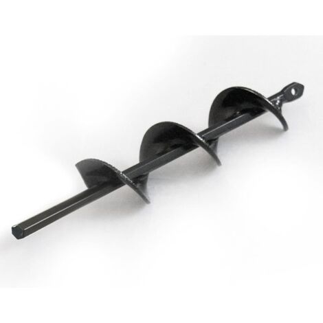 Plantoir à bulbes avec tige hexagonale pour perceuse, antidérapant – 4,4 x 23 cm - Tarière pour bulbes et plantes de parterre (1/5)