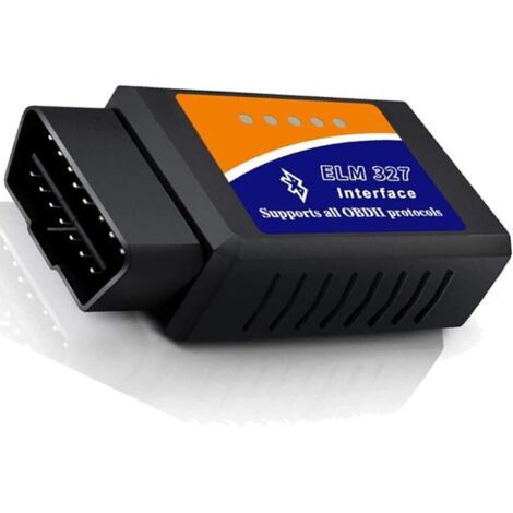 Adaptateur Bluetooth OBD2 pour Android Windows, appareil de diagnostic de voiture, adaptateur OBD pour tous les protocoles OBDII, appareil de diagnostic de voiture, adaptateur OBD pour tous les