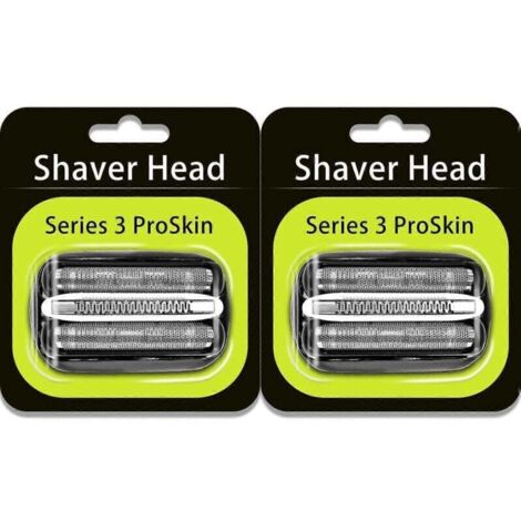 Têtes de rasage de rechange Braun Series 3 32B, têtes de rasage Braun S3 (2 pièces)