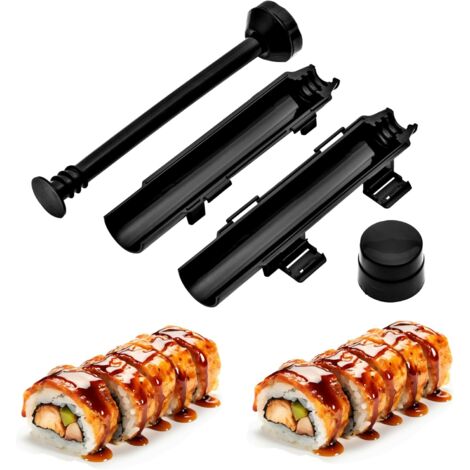 Kit pour fabriquer des cônes à sushis, noir (1/4)